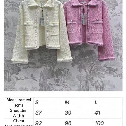 CC 25P Cardigan White Tweed 226821