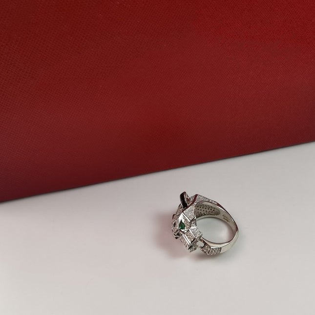 PANTHERE 18.6MM DIAMONDS RING