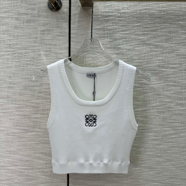 Loew Cropped Anagram Tank Top