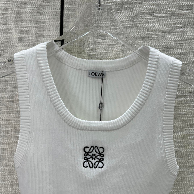 Loew Cropped Anagram Tank Top