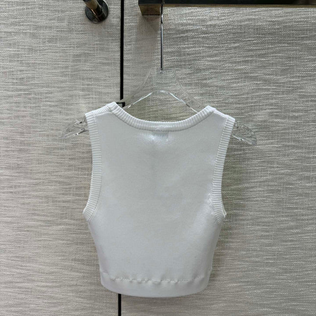 Loew Cropped Anagram Tank Top