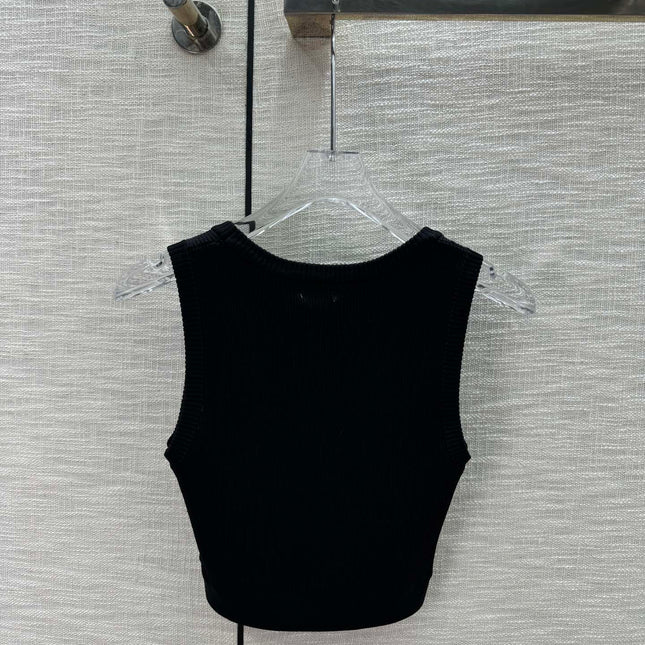 Loew Cropped Anagram Tank Top