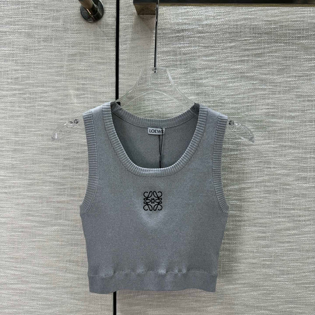 Loew Cropped Anagram Tank Top