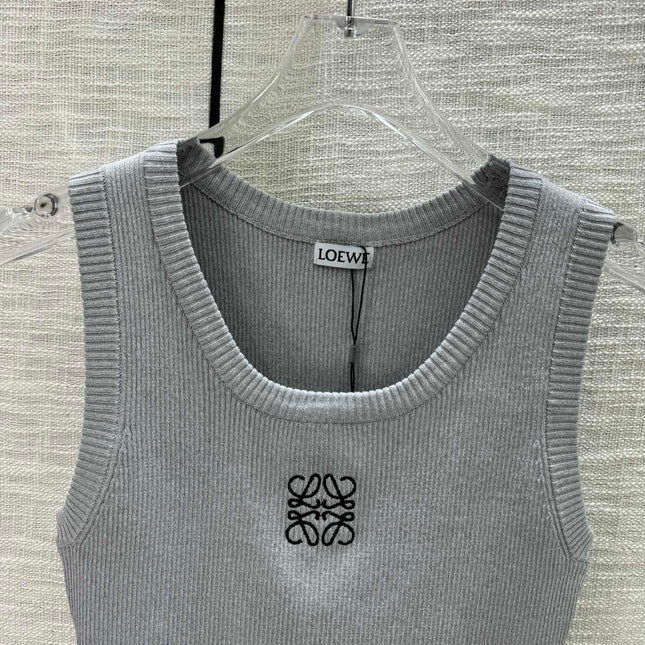 Loew Cropped Anagram Tank Top