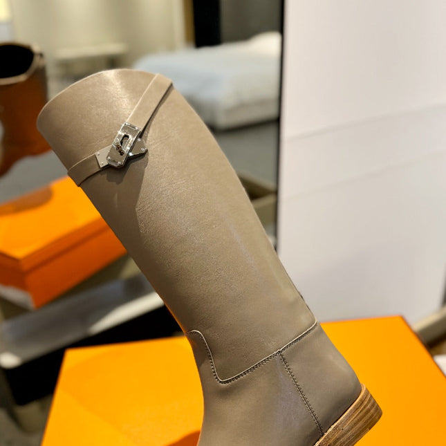 STIVALI JUMPING IN PEANUT BROWN CALFSKIN