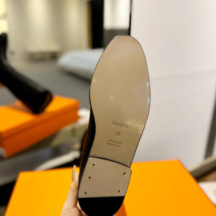 STIVALI JUMPING IN BLACK CALFSKIN